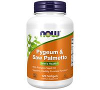 Now Foods Pygeum e Saw Palmetto, 120 capsule