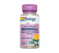 Estratto Di Radice Di Rhodiola 30 Capsule 100 Mg Di Solaray
