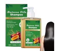 Estratto di shampoo olio di pipistrello, estratto di shampoo a olio con rosmarino, a di rosmarino, pulisce il cuoio capelluto, riparazioni perfette e idratanti a secco da 100 ml