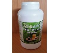 ESTRATTO DI STEVIA (STEVIOSIDE) 100G, NO RETROGUSTO LIQUIRIZIA