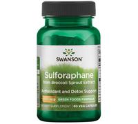 Sulforafano da estratto di germogli di broccoli 400 mcg 60 capsule vegetali Swanson Health Products