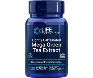 Estratto di tè verde Mega leggermente caffeinato - 100 vcaps