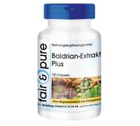 Estratto di valeriana con luppolo e melissa - 120 capsule vegane - equo e puro