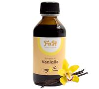 Estratto di Vaniglia per Panettone e Dolci, Maxi Formato 100 ml, Vaniglia Bourbon del Madagascar, Aroma Alimentare per Dolci da Forno, Estratto Naturale con Alcool, Senza Zucchero