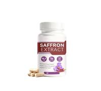 Estratto di zafferano 88,5MG- Zafferano puro| sostenere Energia e Umore| Occhi, pelle e cuore (60 grani),1Pcs