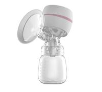 Estratto indossabile per l'allattamento al seno, estrattore di latte elettrico portatile, pompa per allattamento silenziosa, modalità massaggio automatico, funzione anti-riflusso per mamma, 13 x 8 x