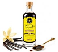 Estratto naturale di vaniglia borbone 250 ml - Senza alcool - puro e artigianale - ideale cucina e pasticceria - (azienda francese)