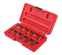 Estrattore, 10 Pezzi Set di Estrattori per Viti da 3,2 a 10,3 Mm per la Rimozione di Viti Prigioniere Danneggiate Dalla Ruggine, Estrattore per Viti Danneggiate