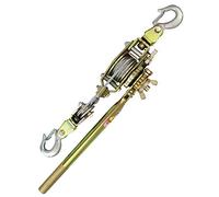 Estrattore a cricchetto Cavi, Pratico attrezzo, estrattore Manuale, argano Multifunzione, Strumento trazione Portatile funi Metalliche rimorchi/Linee Strette, Materiale in Lega Acciaio, carico: 2T/