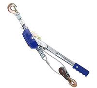 Estrattore a cricchetto con argano Manuale, estrattore Portatile in Acciaio, estrattore a Doppia Potenza con Cavo e Gancio, Design Anti-inversione, Maggiore Sicurezza, carico di Traino: 1/2/