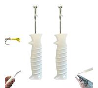 Estrattore a Sgancio Rapido, Strumento di Rimozione del Gancio da Pesce, Strumento di Afferramento del Pesce con Design Sicuro della Gola Profonda (2 PCS)