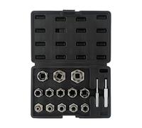 Estrattore a spirale rovesciata, in acciaio ad alta resistenza, per la rimozione di viti e dadi arrugginiti