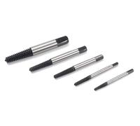 Estrattore a vite, 5 pezzi - Utensile manuale in acciaio, design ergonomico per rimuovere viti danneggiate o usurate, facile da usare. *