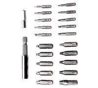 Estrattore A Vite | Set Di Estrattore A Vite Danneggiate | Strumento Di Rimozione Della Vite Strippato A 22 Pezzi | Precision Nut Remover Trapino Bit Mechanic Strumenti Per Gli Uomini Padri Workshop W