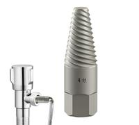 Estrattore a vite | Strumento di rimozione del tubo 'acqua danneggiato, efficiente strumento di rimozione della valvola angolare antiscivolo per il fissaggio della valvola della doccia, rimozione