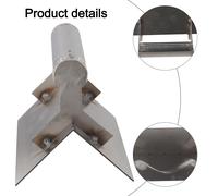 Estrattore Angolare Yin Yang 150mm x 78mm Acciaio per for decorazione Parete