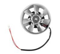 Estrattore aria, Aspiratore Da 100 Mm Lunghezza Cilindro Estrattore Fumi Da Condotto 140 M³/h Ventilatore For Tubi In Linea Silenzioso 100-110 Mm Dimensioni Foro Utensili Da Cucina(White)