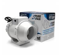 Estrattore Aria Pure Fan TT Centrifugo 100/125/150mm 145-520m3/h