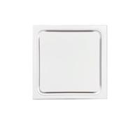 Estrattore Aria Ventilatore da soffitto integrato Ventilatore di scarico da 30 * 30 cm Pulsantiera in alluminio Cartongesso Cucina Bagno Forte aspiratore Ventilatore di Scarico