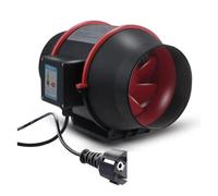 Estrattore aria, Ventilatore For Canna Fumaria Ventilatore In Linea A Flusso Con Controllo A Velocità Da 100 Mm Tubo Circolare Da 4 Pollici Ventilatore For Condotto Di Scarico Silenzioso Ad Alta Veloc