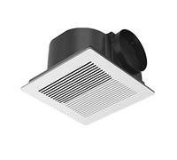 Estrattore Aria Ventilatore silenzioso ultrasottile da 10 pollici, ventilatore di scarico integrato nel soffitto del bagno, ventilatore della cucina della casa quadrata Ventilatore di Condotto