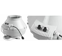 estrattore aspiratore aria con termostato potente silenzioso 100 125 150 200 mm [EEK: A]