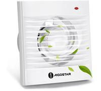 ESTRATTORE ASPIRATORE ARIA DA MURO VENTOLA CUCINA BAGNO 11W AIGOSTAR Ø 100/110"