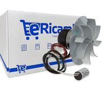 Estrattore Aspiratore Fumi Stufe Pellet ECOFIT 2RECA3 Ventola 25mm con Encoder