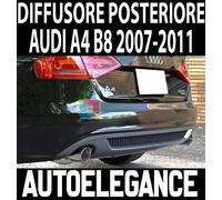 ESTRATTORE AUDI A4 B8 07-12 DIFFUSORE POSTERIORE SOTTO PARAURTI SLINE 2.7 3.0