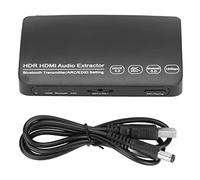 Estrattore Audio 4K, Convertitore Audio 60Hz HDR Sincrono Arc, Splitter Audio con Trasmettitore Bluetooth 5.0 per Computer