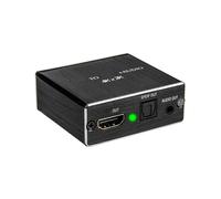 Estrattore Audio 4K X 2K + SPDIF Ottico TOSLINK + Convertitore Estrattore Audio Stereo da 3,5 mm, Splitter Audio Compatibile