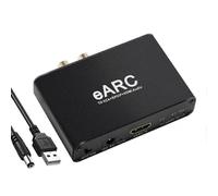 Estrattore audio EARC ARC compatibile con HDMI Convertitore da 192 kHz Adattatore estrattore audio EARC a RCA per DT