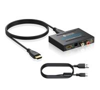 ESTRATTORE AUDIO HDMI 4K 30HZ CONVERTITORE SPDIF RCA L/R 3.5MM AUDIO DIGITALE
