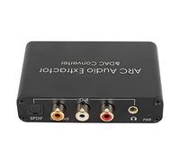Estrattore Audio HDMI ARC, Convertitore 192KHz Estrattore Audio ARC, Supporto Uscita Ottica SPDIF HD da 3,5 Mm, Convertitore Audio Analogico Digitale per TV Home Cinema