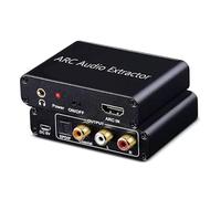 Estrattore audio HDMI ARC, convertitore da digitale ad analogico con SPDIF, coassiale, uscita L/R, jack per cuffie da 3,5 mm