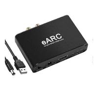 Estrattore audio HDMI eARC ARC, convertitore a 192 kHz, adattatore da eARC a RCA per TV e sistemi audio
