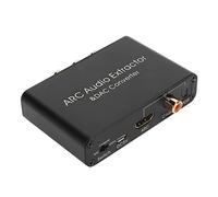 Estrattore audio HDMI, Estrattore audio ARC con uscita HD, Estrattore audio ARC 192KHz Convertitore audio digitale-analogico Convertitore D A C per TV Home Cinema
