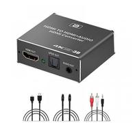 Estrattore audio HDMI HDCP CEC + TOSLINK SPDIF ottico + convertitore audio RCA da 3,5 mm 4K x 2K 3D HDMI Au