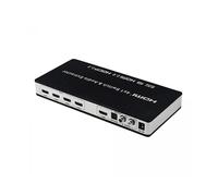 Estrattore audio INF Switch HDMI 4x1 e splitter audio UHD 4K 3D HDMI 2.0 ARC Toslink+RCA