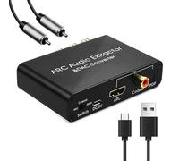 Estrattore audio multiuso, amplificatore audio ad alte prestazioni, funzione di commutazione coassiale a 3 metodi di ingresso, per strumento misto, lettore CD, disco/bar