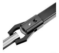 Estrattore automatico per tornio per macchine CNC con struttura in metallo, vite di bloccaggio laterale e meccanismo retrattile a molla con diverse opzioni di maniglia quadrata (manico quadrato 32)