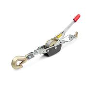 Estrattore con leva manuale a cricchetto for paranco da 4 tonnellate, estrattore manuale for carichi pesanti con cavo a 2 ganci
