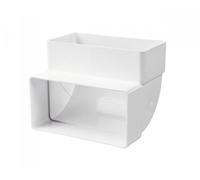 Estrattore conduttore Cappa e Ventilatore, Piatto e Rettangolare, 55 x 110 mm