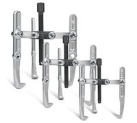 Estrattore cuscinetti 100, 120, 150 mm, 2/3 bracci esterni/interni, set 20-150 mm, estrattore a sfera regolabile, estrattore parallelo, estrattore ingranaggi per rotori, cuscinetti ruota auto, acciaio