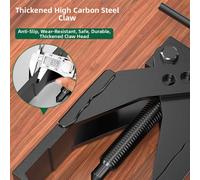 Estrattore Cuscinetto Doppio Artiglio Acciaio al Carbonio Resistente per Riparaz