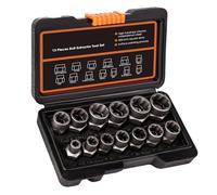 Estrattore dado - Multi Spline Twist Socket, Wheel Fastener Lock Nucleo, Impactt Power Drive Metrico Hub | High Torque Spiral Flauto Design Quick Broken Stud Repair Toolkit per la manutenzione