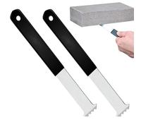 Estrattore De Pavés - Outil De Soulèvement DePavés | Lot Dee 2 Estrattori Manuels 22,6 Cm E Acier Avec Double Racloir Articulé Et Poignée Antidérapante, Pour Jardin, Allée, Terrasse, Aménagement Ext