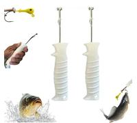 Estrattore di ami da pesca a sgancio rapido, strumento di rimozione dell'amo, strumento di rimozione dell'amo da pesca, accessori portatili con custodia protettiva, accessori per la pesca all'aperto