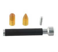 Estrattore di ammaccature con punte di ricambio in resina e estensione dell'asta messa a punto per un accurato targeting della posizione Ding