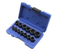 Estrattore di Bulloni, Set di Estrattori per Bulloni Striati 13 Pezzi, Strumento Ergonomico Di Precisione Per Garage E Meccanico Auto